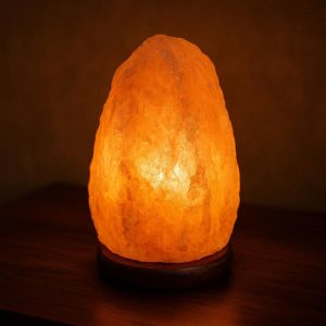 Crystal Salt Rock Himalayan Desk Lamp Natural Night Light